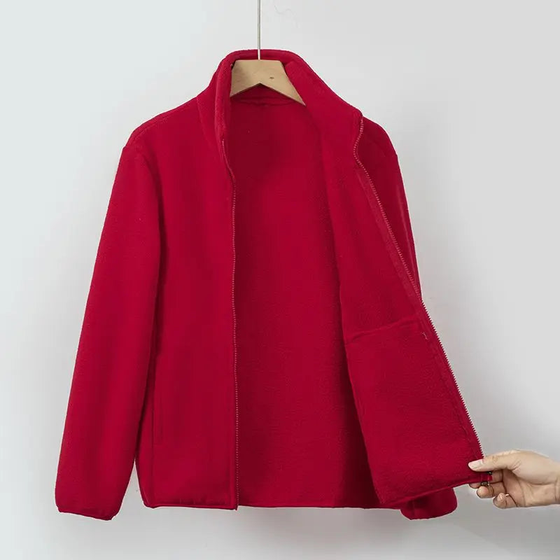 Isabelle – Classic Fleece Zip Jacket
